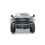 Fab Fours DR19-Q4460-1 Elite Black Steel Front Bumper With Full Grill Guard New. Fixed Price $2059.99.
