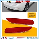 Red Rear Bumper Reflector Left Right For 2014-2018 Mazda 3 6 2017 Sport 2-10X. Fixed Price $90.24.