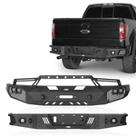 Off-road Steel Front/rear Bumper Repalcement Black Fits Ford F-150 2009-2014. Fixed Price $499.88.