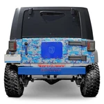 For Jeep Wrangler Jk 18 Steinjager Cap Style Stubby Playboy Blue Rear Hd Bumper. Fixed Price $378.99.