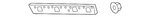 Genuine Gm Rear Driver Side Bumper Fascia Guide 84047939. Fixed Price $26.73.