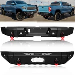 Vijay For 2014-2021 Toyota Tundra Steel Front/rear Bumper With Led Headlights. Fixed Price $439.98.