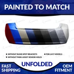 New Painted 2014-2020 Chevrolet Impala Ls/lt Unfolded Rear Bumper W/o Snsr Holes. Fixed Price $718.98.