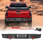 Aaiwa For 2011-2014 Chevy Silverado Gmc Sierra 2500/3500 Rear Bumper W/ Light. Fixed Price $512.99.