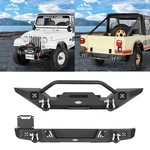 Front & Rear Bumper W/ Winch Plate Fit 1976-1986 Jeep CJ-5 CJ-7 CJ-8 Scrambler. Fixed Price $529.99.
