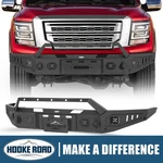 Hooke Road Front Bumper W/winch Plate Led Spotlights Fit 2017-2024 Nissan Titan. Fixed Price $499.99.