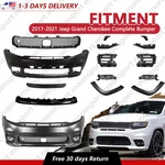 Front Complete Bumper W/ Running Light For Jeep Grand Cherokee SRT8 2017-2021. Fixed Price $464.48.