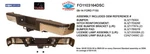 New Capa Chrome Rear Step Bumper Assembly 9L3Z17906A. Fixed Price $1043.62.