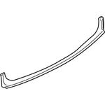 Genuine Bmw Loading Sill Cover 51-12-3-414-406 New. Fixed Price $103.04.