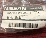 Genuine Oem Nissan 85221-4BA1A Driver Rear Bumper Side Bracket 2014-19 Rogue-new. Fixed Price $29.95.