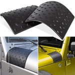 Black Body Armor Outer Cowling Cover For Jeep Wrangler Jku Unlimited .... Fixed Price $25.48.