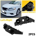 Bumper Bracket Retainer Front 2PC Plastic Hold Mount For Nissan Altima 2016-2018. Fixed Price $11.99.