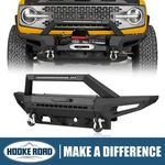 Hooke Road Bull Bar Steel Front Bumper W/ Light Fit 2021-2026 Ford Bronco. Fixed Price $429.56.