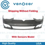 2016-2020 For Tesla Model Front Bumper Cover With Park Assist Hole 1056370-S0. Fixed Price $325.00.