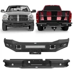 Fit 2006 2007 2008 2009 Ram 2500/3500 Dodge Steel Front Or Rear Bumper Replaced. Fixed Price $449.27.