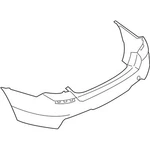 Genuine Bmw Bumper Trim Panel, Primed, 51-12-8-048-593 New. Fixed Price $941.67.