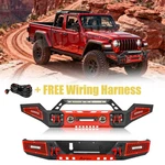 Aaiwa Fit 2020-2024 Jeep Gladiator Jt Front Rear Bumper W/winch Plate&lights. Fixed Price $349.95.