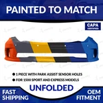 New Paintd Capa Cert Front Bumper 2014-2021 Dodge Ram 1500 Sprt/classic/express. Fixed Price $434.98.