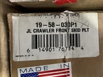 Poison Spyder 19-58-030P1 Crawler Front Bumper Skid Plate For 18-23 Jeep Jl. Fixed Price $299.00.