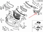 Mercedes-benz Cls C218 Front Left Bumper Carrier A2188852965 Original No Duty. Fixed Price $88.35.