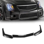 Glossy Black Front Bumper Spoiler For Cadillac Cts-v Style 2009 2010-2015. Fixed Price $111.00.