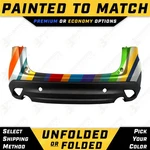 New Painted To Match Rear Bumper Cover Replacement For 2013-2016 Mazda CX-5. Fixed Price $450.99.