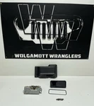 Tailgate Latch Lift Handle & Cover Assembly + Bolts 03-06 Jeep Tj Wrangler. Fixed Price $58.50.