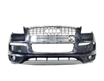 10-15 Audi Q7 (4L) S-line Front Bumper Cover Orca Black W/ Grills Park Sensor 11. Fixed Price $999.95.