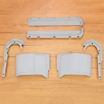 Premium Gray Abs Front Bumper Filler Set For Cadillac Eldorado 1973-74 (6 Pcs). Fixed Price $93.70.