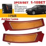 Amber Len Bumper Front Side Markers Reflector For 2011-2013 Bmw E70 X5 Lci 2-20X. Fixed Price $125.99.