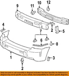 Gm Oem 06-11 Hhr Rear Bumper Components-outer Bracket 22714675. Fixed Price $18.40.