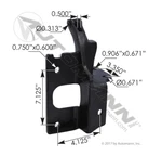 Automann 564.59618R Bumper Bracket Rh Kenworth. Fixed Price $115.99.