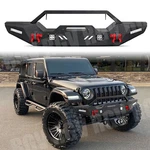 Steel Front Bumper W/led Lights For 07-23 Jeep Wrangler Jk/jl 20-23 Gladiator Jt. Fixed Price $208.99.