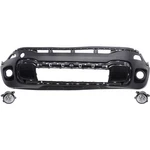 5XB57LXHAA, 68256470AA Capa Bumper Covers Fascias Set Of 3 Front Lower For Jeep. Fixed Price $257.08.