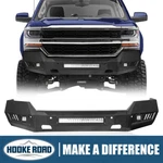 Hooke Off-road Front Bumper W/light Bar For 2016-2018 Chevy Silverado 1500. Fixed Price $499.47.