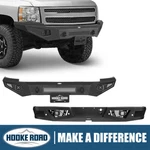 Hooke Road Front & Rear Bumper Reinforcement Fit 2007-2013 Chevy Silverado 1500. Fixed Price $939.99.