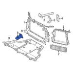 For Dodge Hornet 2023-2025 68611855AA Front Left Bumper Impact Absorber. Fixed Price $86.34.
