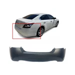 Bumper Cover For 2009-2014 Nissan Maxima 850229N00H NI1100264 Rear Primed. Fixed Price $321.39.