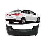 Rear Bumper Cover Ford Focus 2012-2014 Sedan Only CP9Z17K835BAPTM. Fixed Price $241.08.