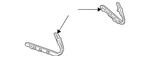 Genuine Nissan Side Retainer 85220-JM000. Fixed Price $31.90.