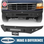 Hooke Road Steel Front Bumper W/led Lights Fit 1992-1996 Ford F-150 F-250 F-350. Fixed Price $299.99.