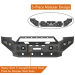 Steel Front Winch Bumper Assembly W/bull Bar Ford F250 F350 2005 2006 2007. Fixed Price $538.99.