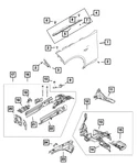Genuine Mopar Close-out Plate Left 68313310AA. Fixed Price $58.43.