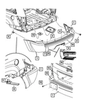 Genuine Mopar Rear Energy Absorber 5159059AC. Fixed Price $165.77.