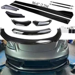 For Porsche 718 Cayman Boxster Front Bumper Lip Spoiler+side Skirts+rear. Fixed Price $159.99.
