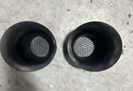 Oem 2005-2011 Toyota Tacoma Front Bumper Hole Cover Set W/out Fog Lamps Black. Fixed Price $75.00.