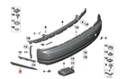 Rolls Royce Ghost Rear Right Bumper Trim Moulding. Fixed Price $249.10.