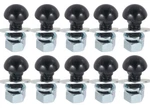Oer Front Rear Black Bumper Bolt Set For 1947-1972 Chevy And Gmc Pickup Truck. Fixed Price $59.98.