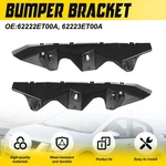 Pair Front Bumper Supports Brackets Retainers Lh+rh For 2009-12 Nissan Sentra. Fixed Price $19.94.