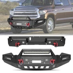 Aaiwa For 2022-2024 Toyota Tundra Front Rear Bumper W/winch Plate & Led Lights. Fixed Price $446.49.